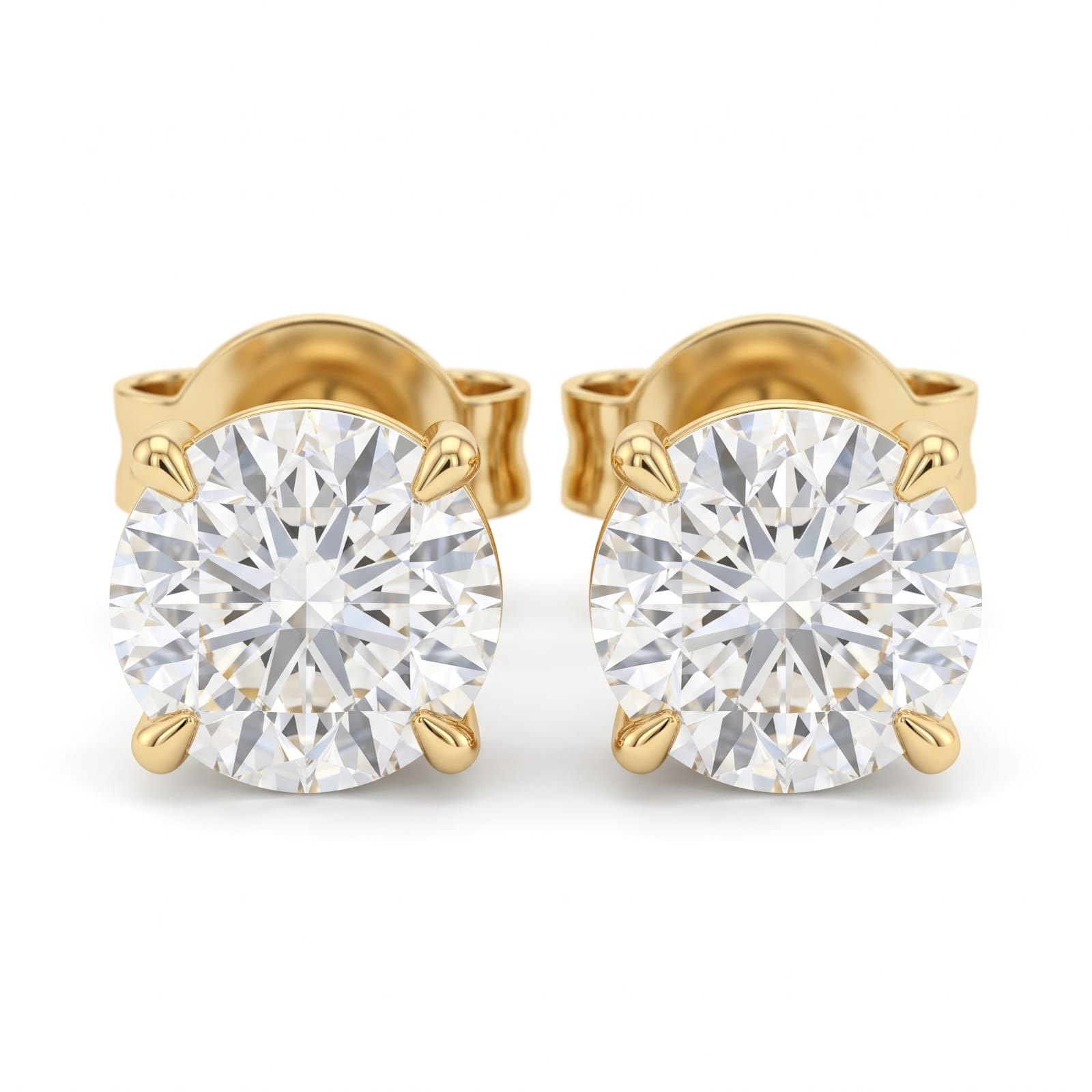 Classic 4 prong earstuds
