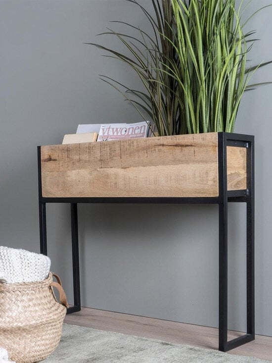 Stella Metal And Wood Plant Stand Stella Metal And Wood Plant Stand