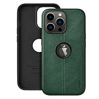 Leather Logo Cut Case