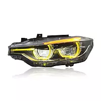 F30 3 Series LCI Style LED Headlights V2 CSL Yellow/White (2012β2019)