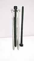 SIAMP FLUSH TANK FLUSH PLATE MOUNTING ROD AND PUSHER ROD SET OF 2