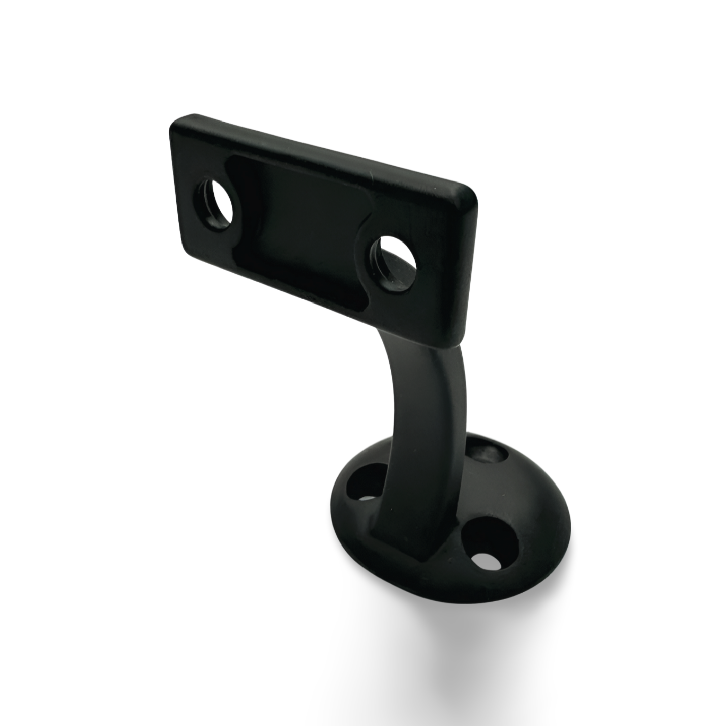 Round Hand Rail Bracket, Black Colour Round Hand Rail Bracket, Black Colour