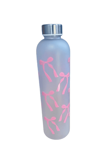 1000ML Printed Bow Water Bottle