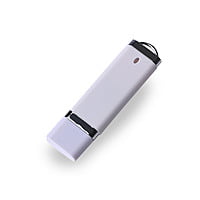 White Classic USB Pendrive