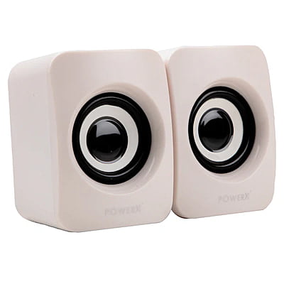 Power X Speaker Max Pulse White Usb Speaker