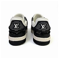 LV Trainer Low Monogram Black/White alta