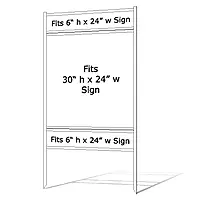 2-Rider Steel Frame — 24x30