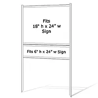 1-Rider Steel Frame — 24x18