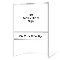 1-Rider Steel Frame — 24x30