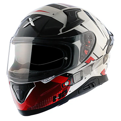 AXOR APEX HEX-2 WHITE RED D/V (L) AXOR APEX HEX-2 WHITE RED D/V (L)