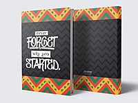 Why You Started | Premium Motivational Notebook