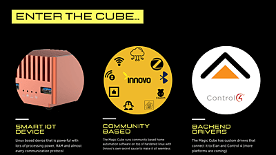 Magic Cube Aura | Home Automation Gateway (Nice, Control4, Savant, Elan) Magic Cube Aura | Home Automation Gateway (Nice, Control4, Savant, Elan)