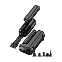 WIWU WI-AI002 5 IN 1 MULTIFUNCTIONAL INFLATABLE PUMP - BLACK