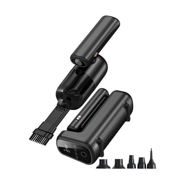 WIWU WI-AI002 5 IN 1 MULTIFUNCTIONAL INFLATABLE PUMP - BLACK