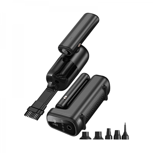 WIWU WI-AI002 5 IN 1 MULTIFUNCTIONAL INFLATABLE PUMP - BLACK