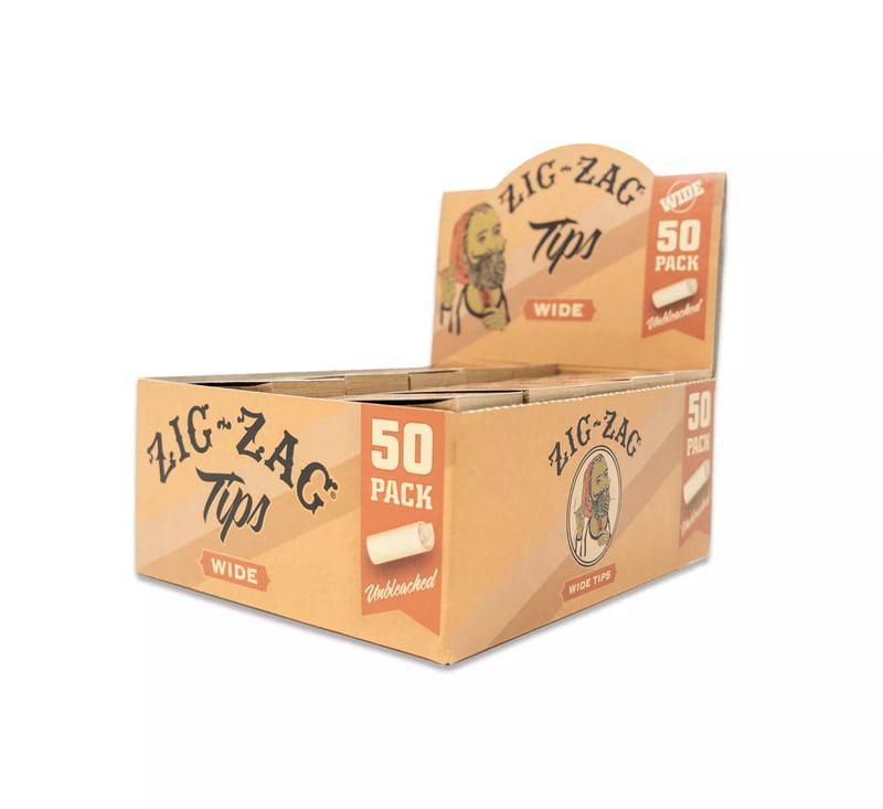 ZIG ZAG:TIPS UNBLEACHED WIDE