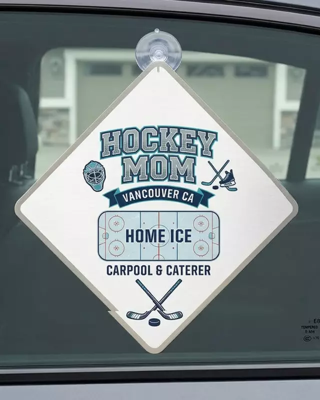 Primo Collection personalized window plaque featuring custom decorative display design.