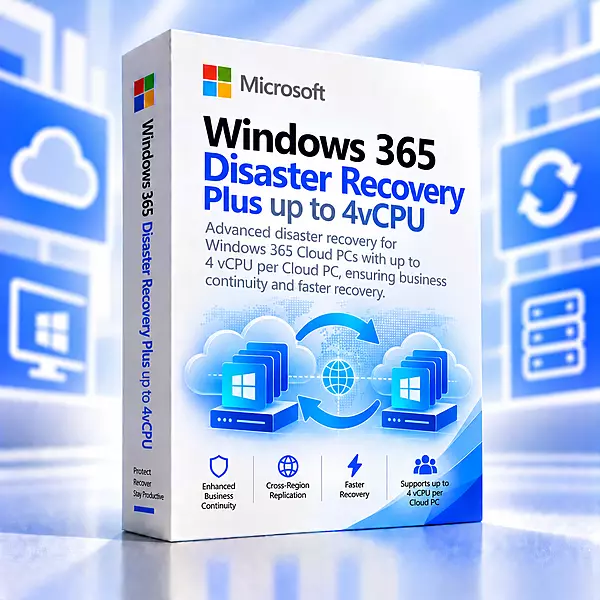 Windows 365 Disaster Recovery Plus up to 4vCPU [New Commerce Experience]