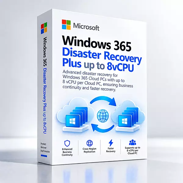 Windows 365 Disaster Recovery Plus up to 8vCPU [New Commerce Experience]