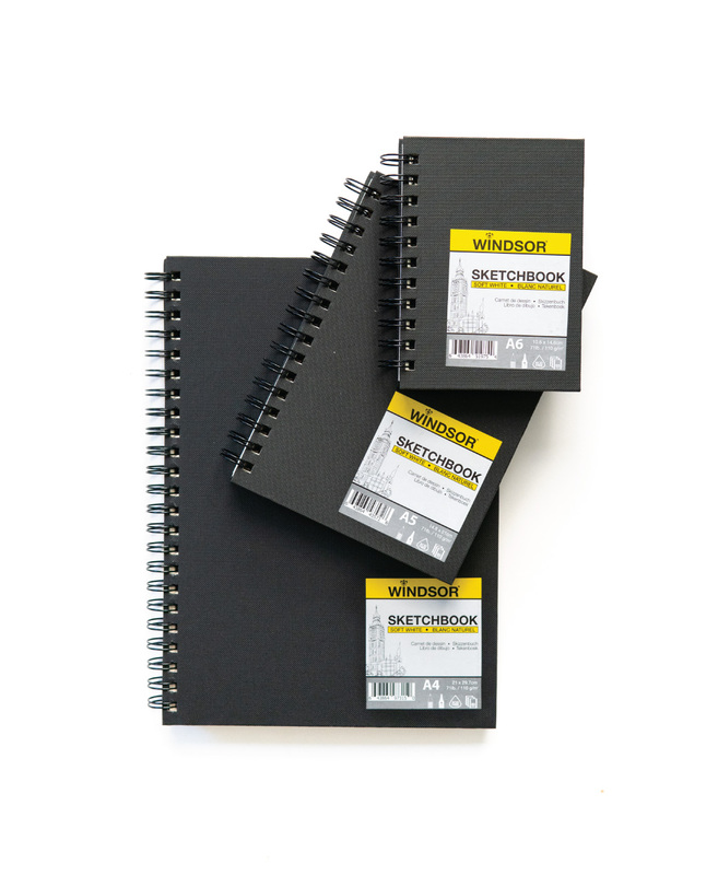 Windsor Wire O Sketchbook 80 sheets 110 GSM