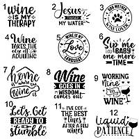 12 oz. Stemless Wine Tumbler-Ghost Black Collection