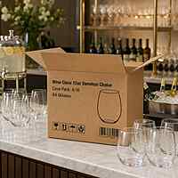 Wine Glass 12oz Stemless Choice 4/16