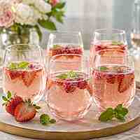 Wine Glass 12oz Stemless Choice 4/16