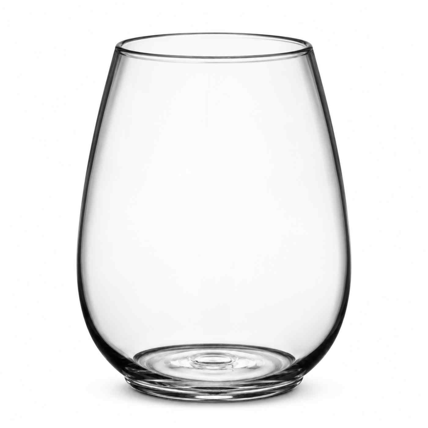 Wine Glass 4oz Stemless 8/8