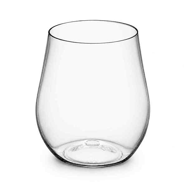 Wine Glass 8oz Stemless Choice 4/16