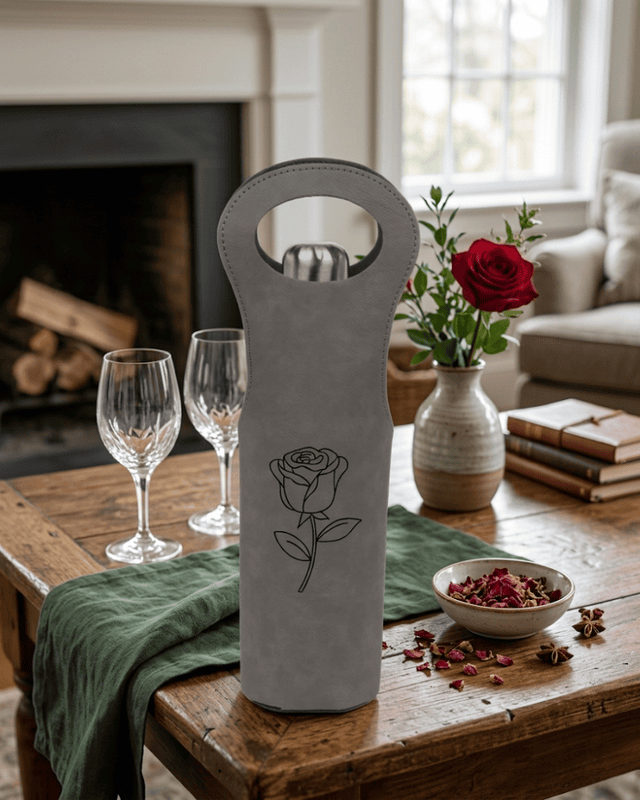 Wine Tote - Leather