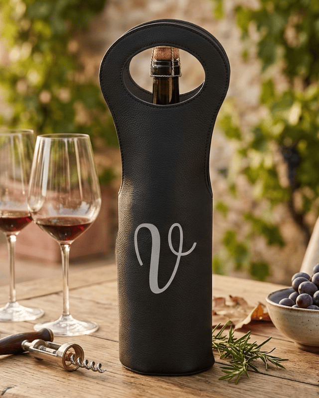 Wine Tote - Leather