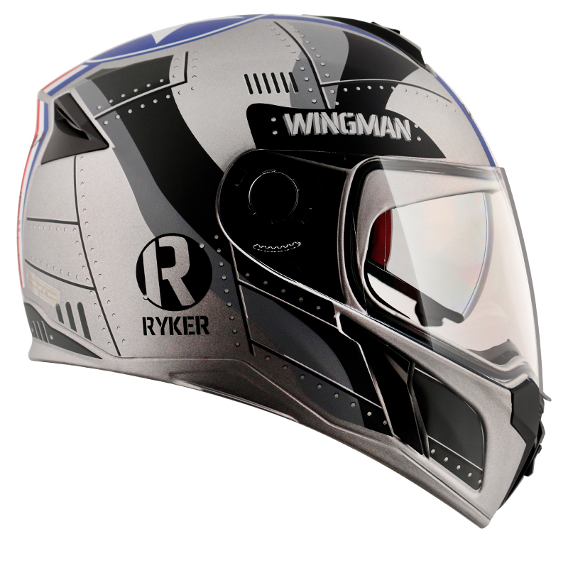 VEGA RYKER D/V WINGMAN DULL COOL GREY BLACK C/V (M)