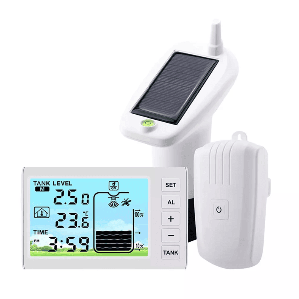 TS-FT003 Solar Wireless Tank Level and Temperature Sensor with Display