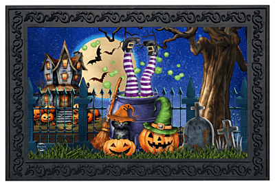 Witches Brew Doormat