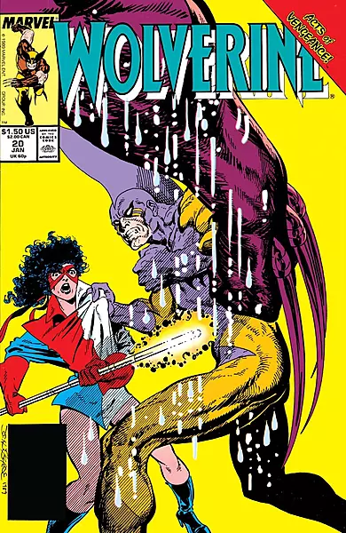 Wolverine #20 (Marvel Comics January 1990)