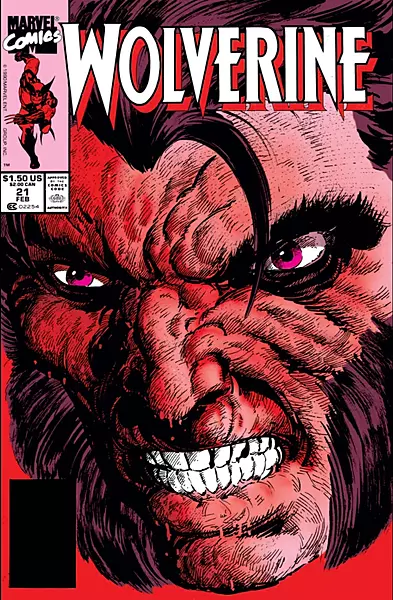 Wolverine #21 (Marvel Comics February 1990)