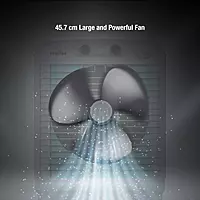 Spacious 70-liter capacity KenStar Wonder Cool honey comb air cooler.