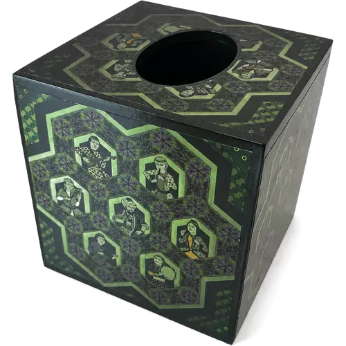 Wooden Tissue Box, Forest Portraits
