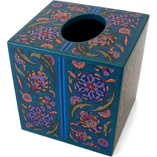 Wooden Tissue Box, Midnight Garden