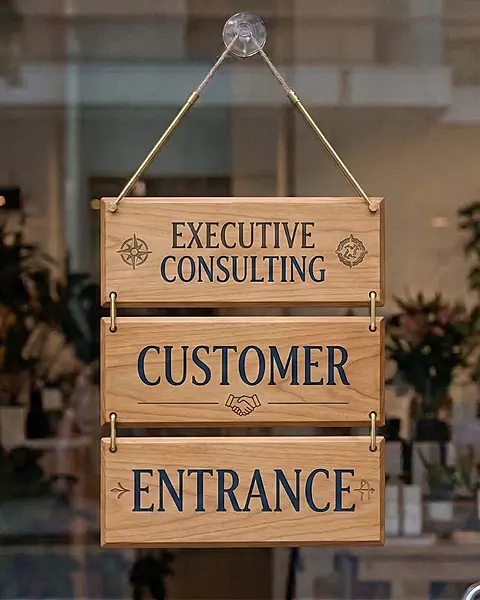 Wooden Sign