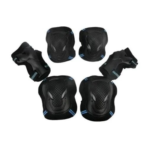 Wrist, Elbow & Knee Protective Pads - Blue