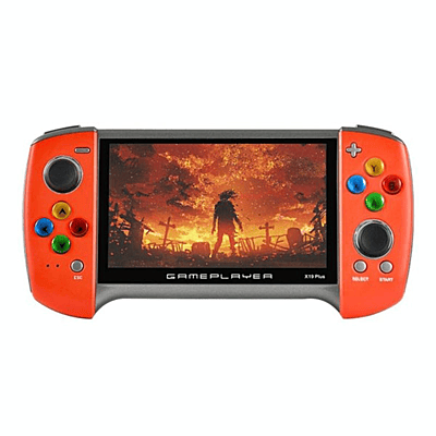 NEW X19PLUS Retro Game Handheld Console 5.1-inch HD Screen Hand-held Gaming Player For Gift 5V/1A Portable Mini Game Player