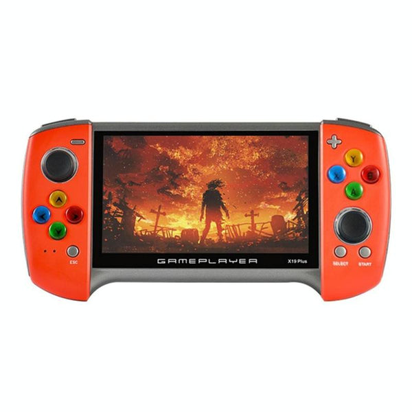 NEW X19PLUS Retro Game Handheld Console 5.1-inch HD Screen Hand-held Gaming Player For Gift 5V/1A Portable Mini Game Player