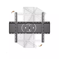 Mobile TV Cart 32-65 Inch Rotate 90 Degrees Wheels Rolling TV Cart Floor Stand Mount X205