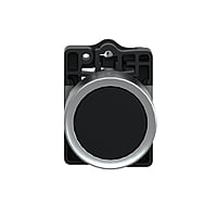 Кнопка XA2EA21,пружинный возврат,черная,1НO