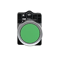 Кнопка XA2EA31,пружинный возврат,зеленая,1НO