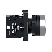 Кнопка XA2EA42,пружинный возврат,красная,1НЗ