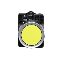 Кнопка, пружинный возврат, желтая XA2EA51