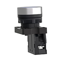 Кнопка XA2EA61,пружинный возврат,СИНЯЯ,1НO