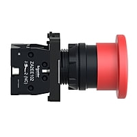 Кнопка XA2ET42 аварийной остановки,40ММ,красная